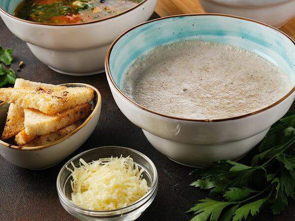 Садж - Крем-суп из шампиньонов