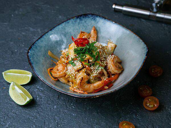 На крючке - Лапша с морепродуктами