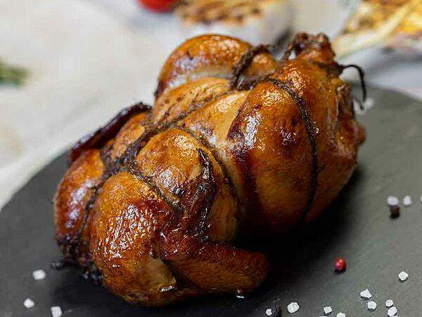 Коптим Едим - Кукурузный цыпленок горячего копчения