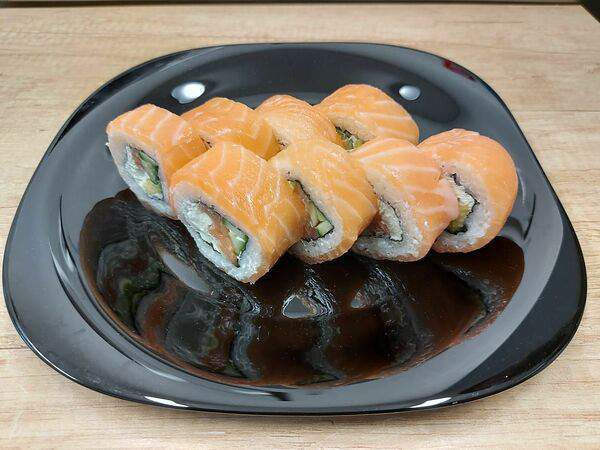 Cуши-соро - Ролл Супер Филадельфия с лососем