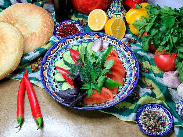 Чайхана Ташкент - Овощная нарезка