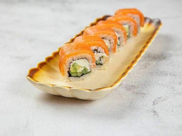 Винзавод - Ролл Филадельфия с лососем