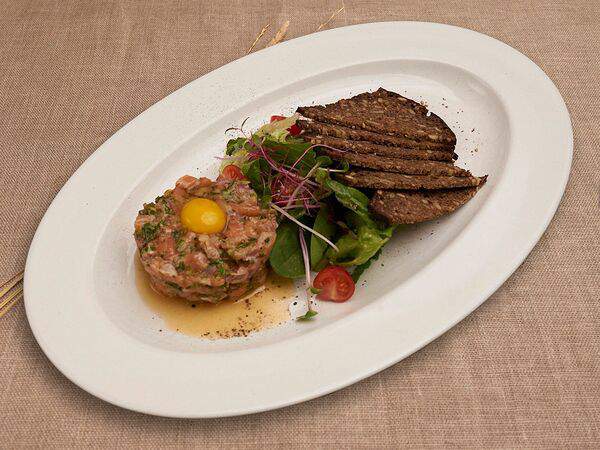 Диет  меню - Тартар из лосося