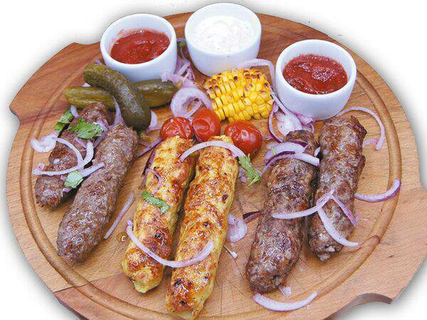 Угли - Ассорти Трио кебабов