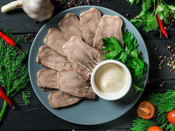 Миндаль - Язык говяжий