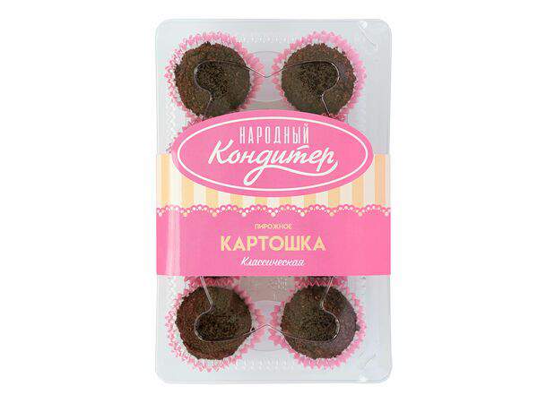 Народный кондитер - Пирожное картошка классическая