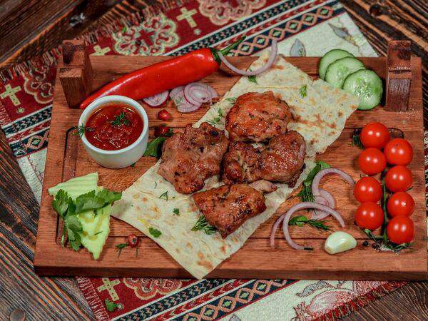 Шашлычный двор - Шашлык из бедра индейки