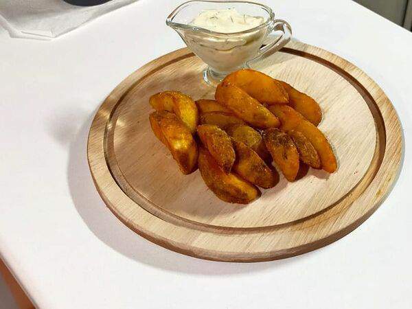 Шаверма по-питерски - Картофель по-деревенски