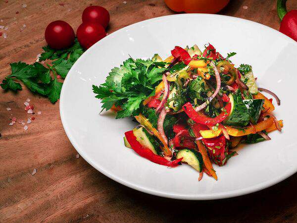 Долина солнца - Овощной салат по-домашнему