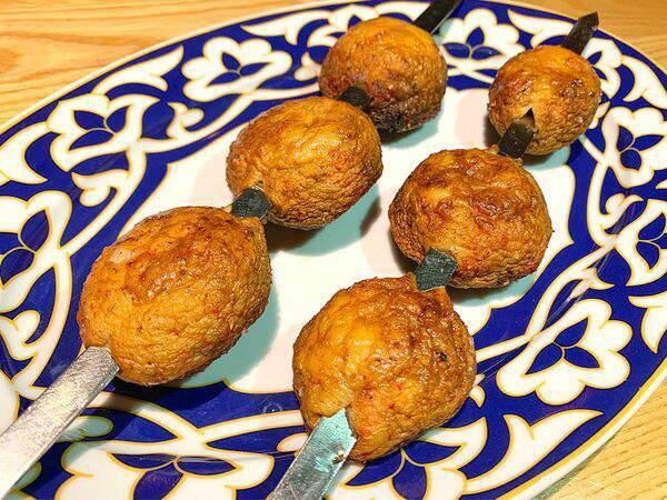 Чайхона - Шампиньоны на мангале