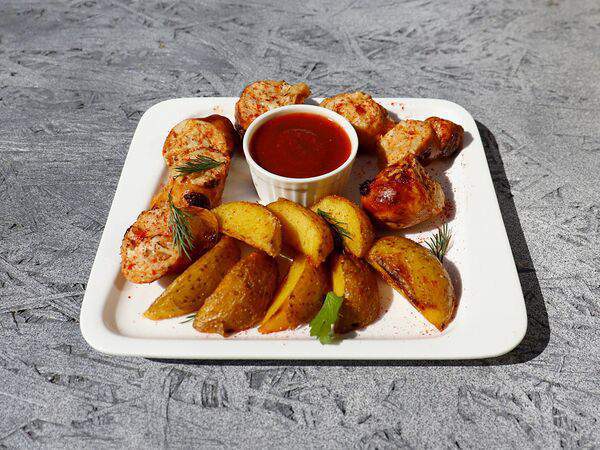 Заправка - Колбаска Баварская с картофелем