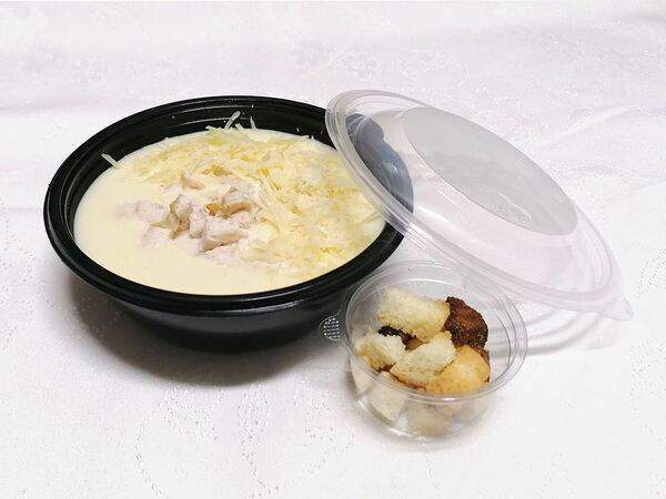 Три правила - Крем-суп Сырный с курицей