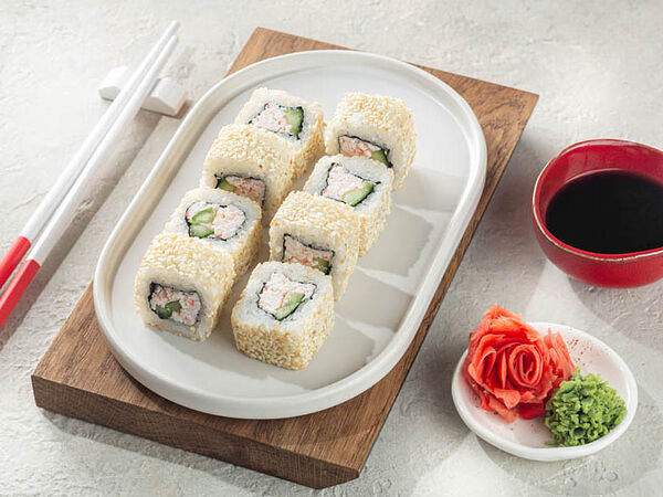 Палки-Скалки - Ролл Калифорния с кунжутом