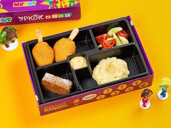 Урюк - Комбо с куриным эскимо и игрушка