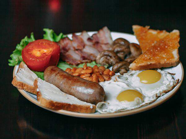 Лондон кафе - Английский завтрак