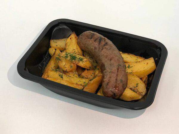 Gost Food - Колбаска домашняя с картофельными дольками