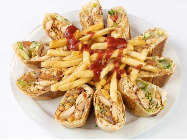 Шаурма огонь - Арабская шаурма