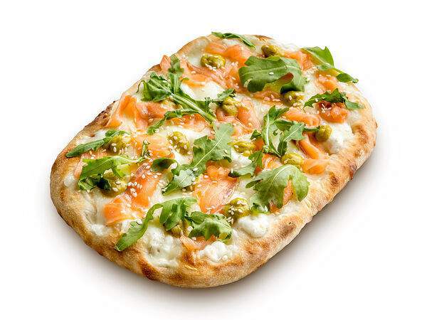 Фиеста Пицца - С лососем и рукколой