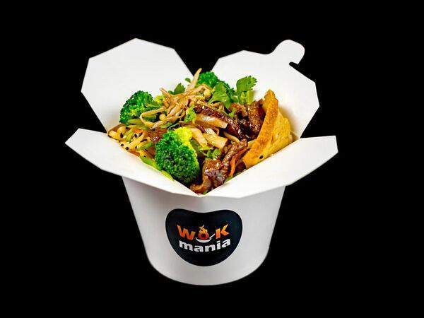 Wokmania - Лапша Удон Wokmania с говядиной и брокколи