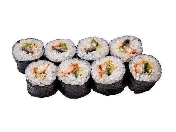 Зелёный ролл - Унаги маки