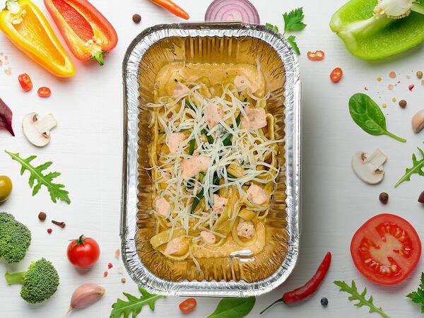 Своя кухня - Паста с сёмгой