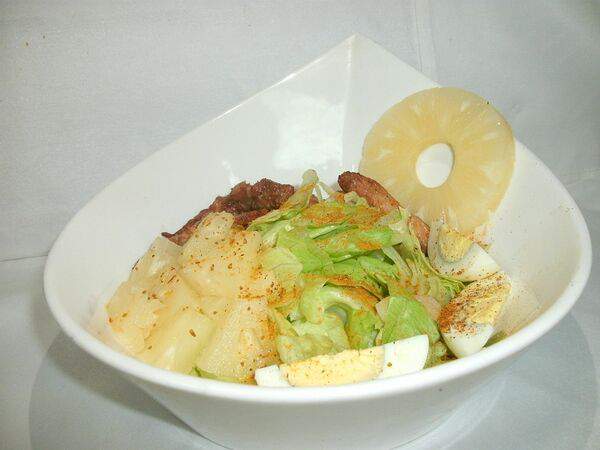 Tai bai - Салат из курицы с ананасом