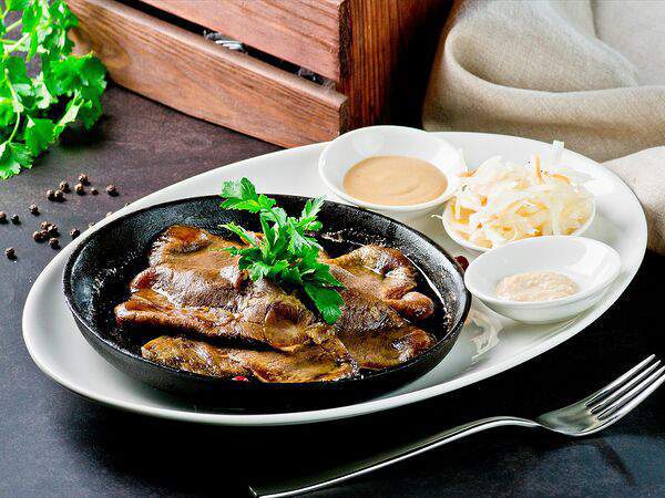 Грильяж - Язык говяжий томлёный