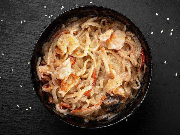 Ocean Club - Удон с креветкой сливочный