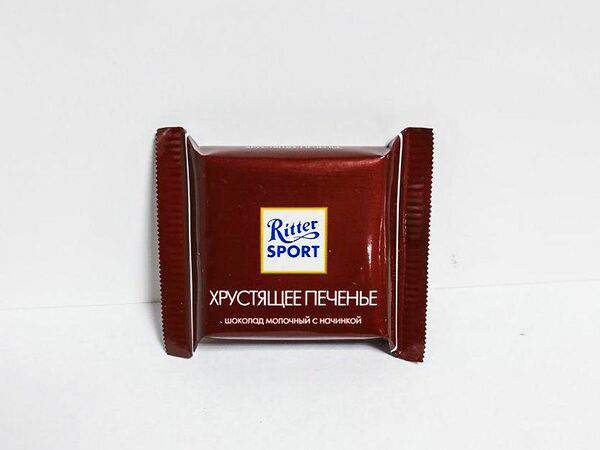 Baggins coffee - Шоколад Ritter Sport Хрустящее печенье