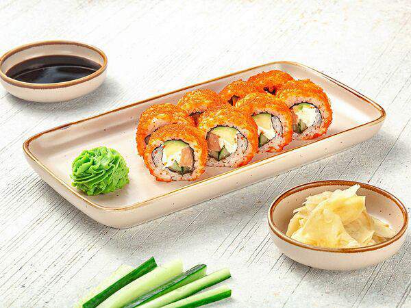 Менделеев - Калифорния с лососем