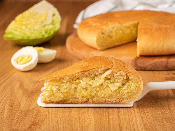 Бахетле - Пирог с капустой и яйцом