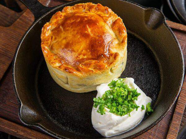 Коптильня - Пирог с брискетом