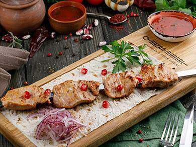 Казан Мангал Kazan Mangal - Шашлык из телятины