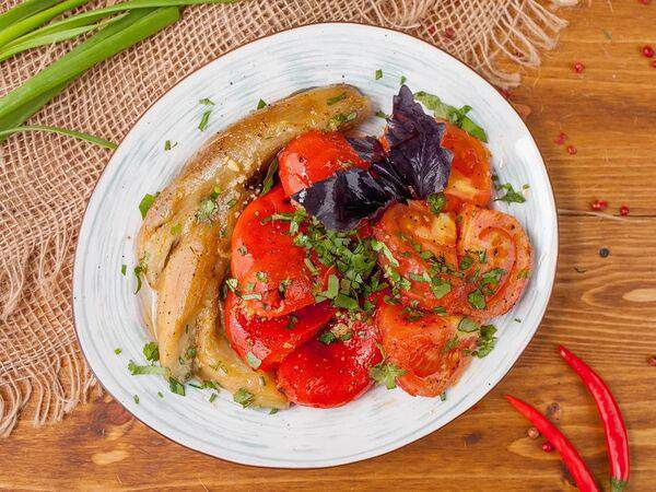 Пейзаж - Овощи на мангале