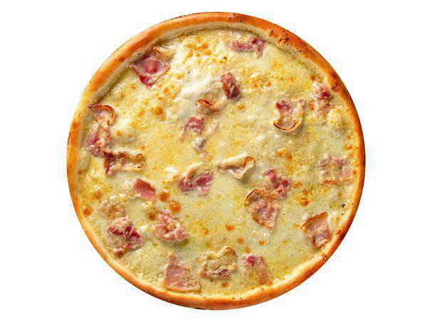 Белка тесто - Пицца Карбонара