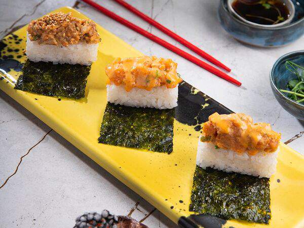 Джентльмены удачи - Хенд-ролл с лососем