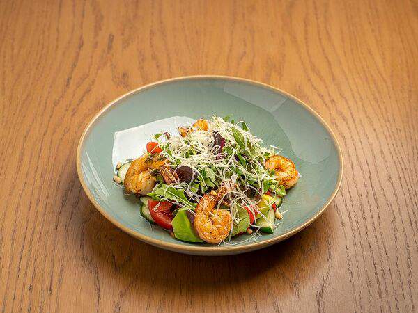 Бруни - С тигровыми креветками