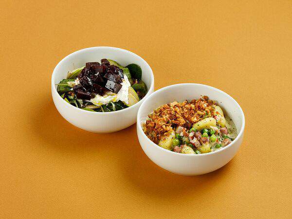 Лось Бистро - Комбо-обед Салат и Горячее