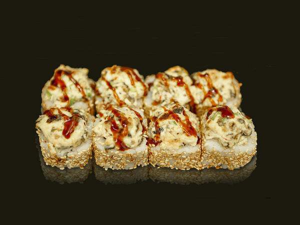 Перелетные Sushi - Запечённый ролл с угрем