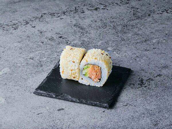 THE BOX - Ролл с жареным лососем