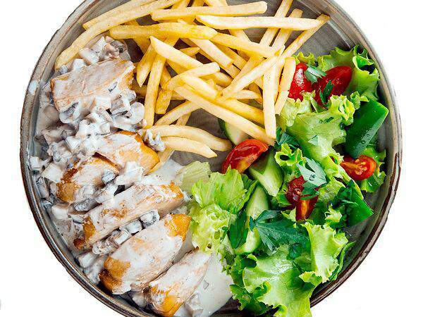 Мама Мия - Куриное филе в сливочно-грибном соусе