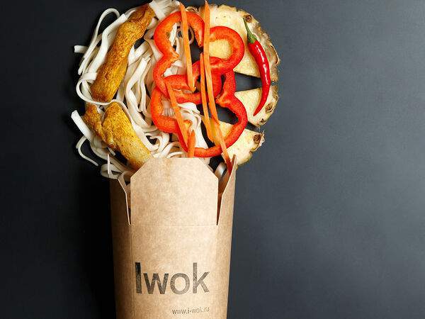 Iwok - Вок Курица с ананасом