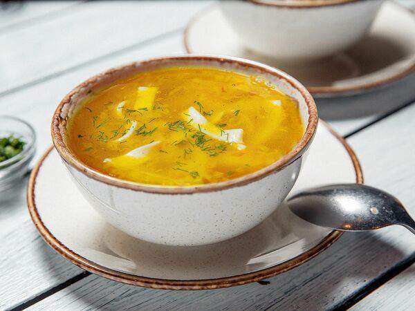 Овертайм - Куриный бульон с яйцом