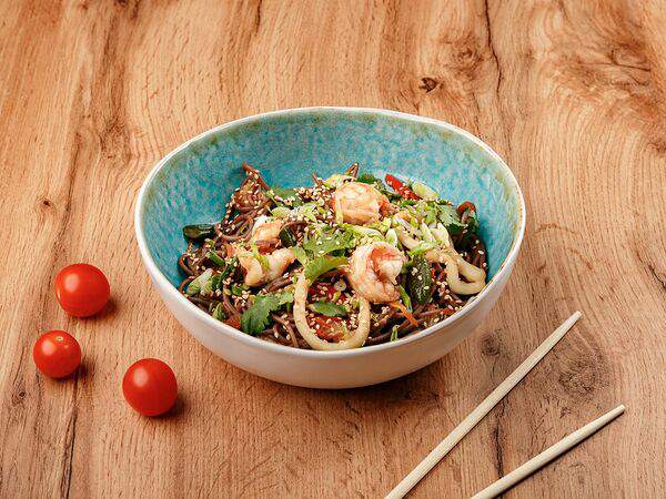 Уми - Гречневая лапша в соусе Яки соба