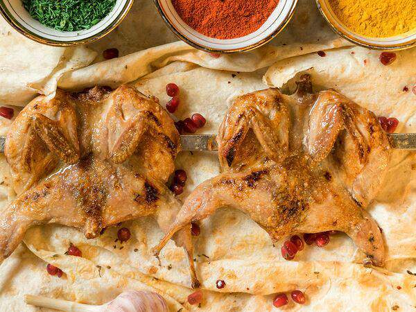 Миндаль - Перепела