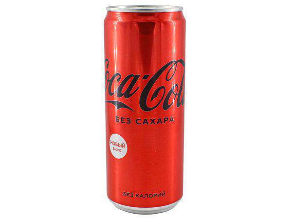 Еда тут - Coca-Cola без сахара