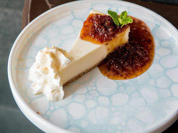 Rob roy bar - Чизкейк с вареньем из бекона