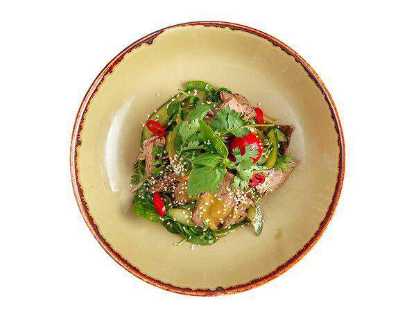 Меконг - Тайский острый салат с говядиной