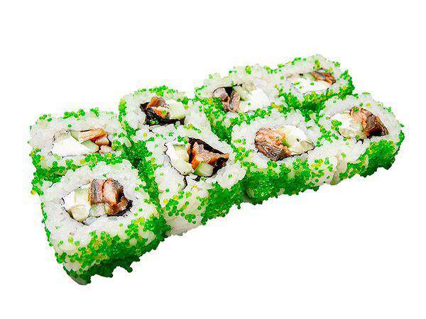 Зелёный ролл - Зеленый дракон