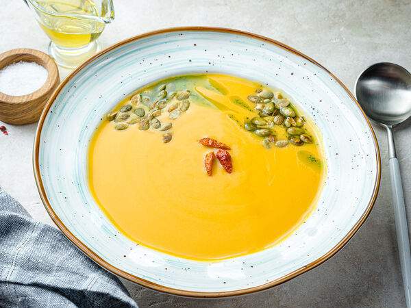 Лето на поляне - Крем-суп из тыквы